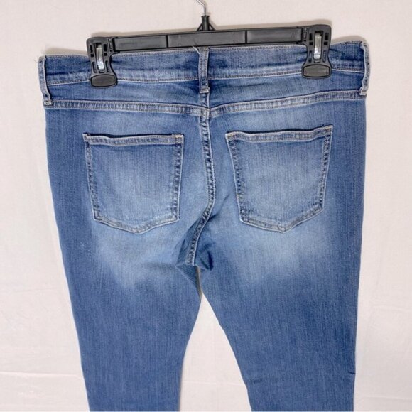 Banana Republic Factory Mid Rise Med Wash Girlfriend Jeans 28 - Picture 10 of 15